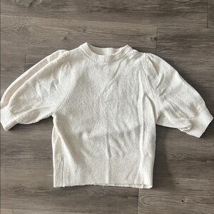 H&M Cream Crew Neck Sweater